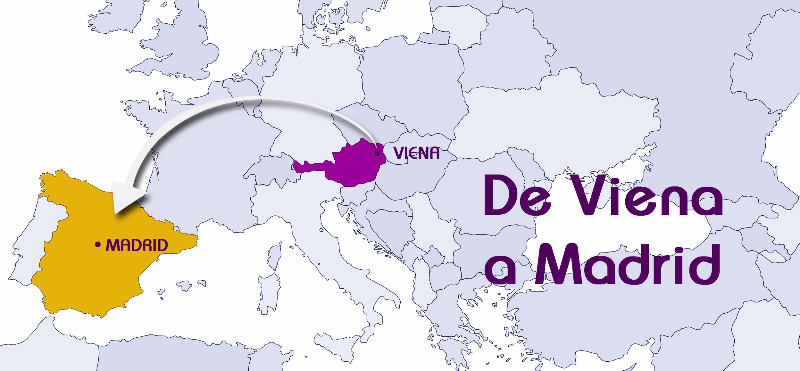 de viena a Madrid