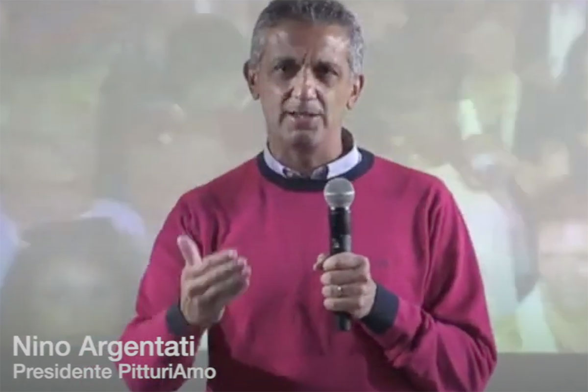 Nino Argentati al Premio Vittorio Sgarbi