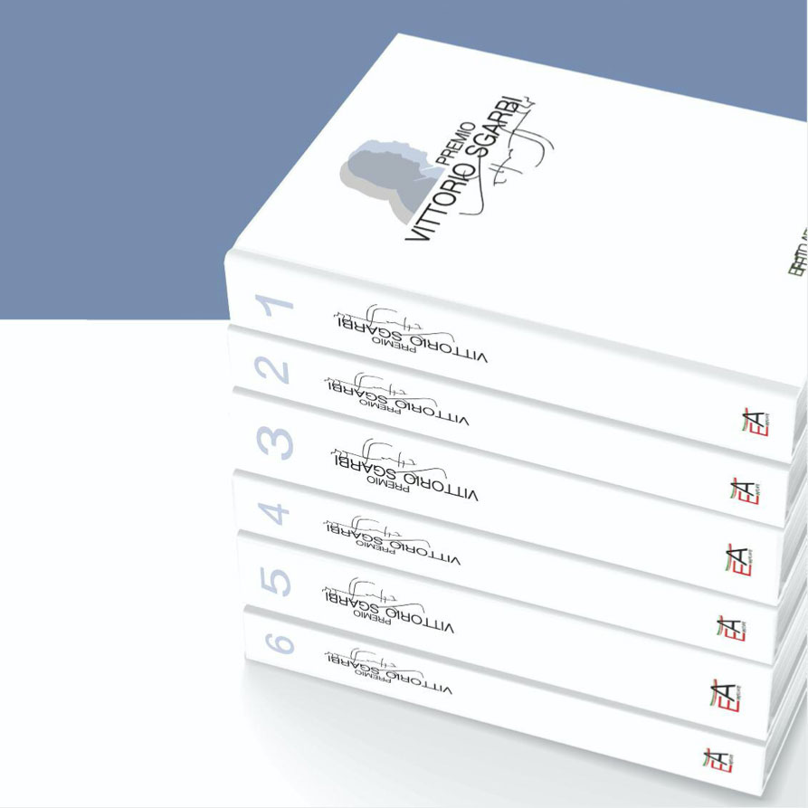 I volumi del premio dedicato a Vittorio Sgarbi